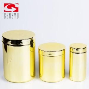 Customized Color 8 Oz Chromed Plastic Containers