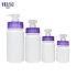 Empty White HDPE Plastic Bottles Cosmetic Lotion Pump Packaging Shampoo Bottle