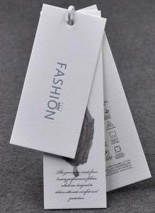 High End of Paper Hangtag in Two Side with String