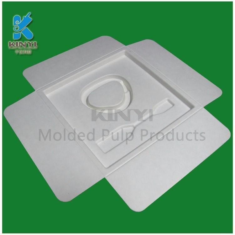 Environment-Friendly Biodegradable Paper Pulp Tray for Device