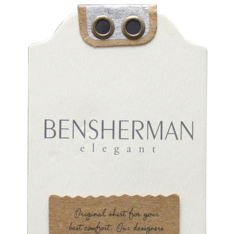 Creative Stitched Kraft Paper Garment Paper Hang Tags with Eyelet