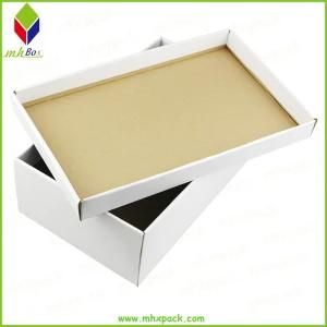 Custom Lid and Base Corrugated Paper Shoe Box