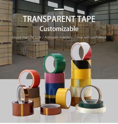 BOPP Adhesive Shipping Sealing Tape Transparent BOPP Super Clear Self Adhesive Package Color Packing Tape