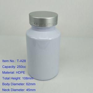 250cc Pet Plastic Should Round Bottle