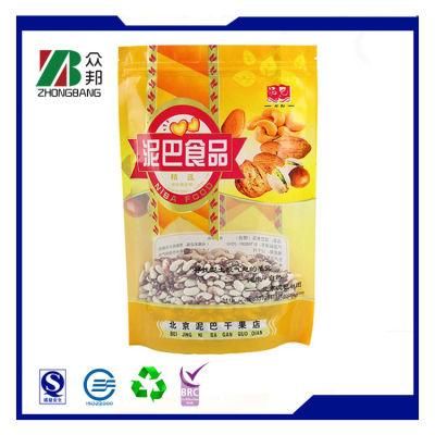 Zip Lock Food Packaging Stand up Pouch for Cereals