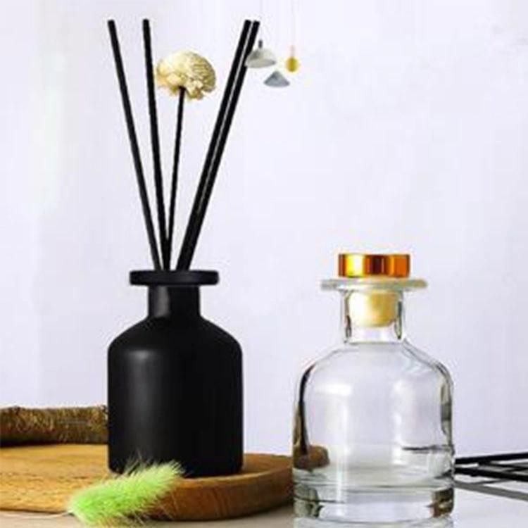 Matte Color Black Grey Luxury Empty 50ml 100ml 150ml 200ml Aroma Diffuser Bottle