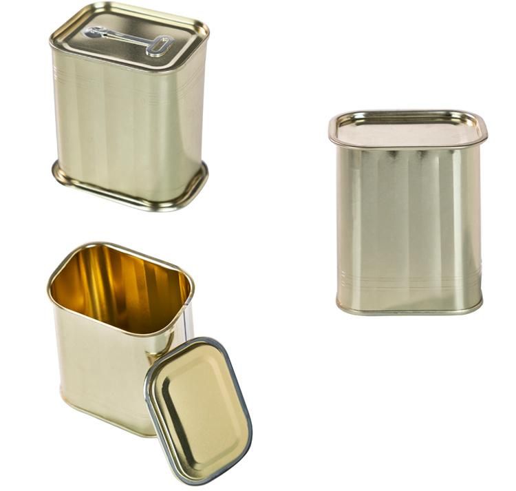 701 Square High Quality Corned Beef Tin Can for Food Packaging