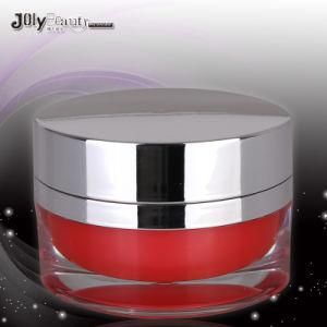 Jy220-02 15g Oval PMMA Cosmetic Jar