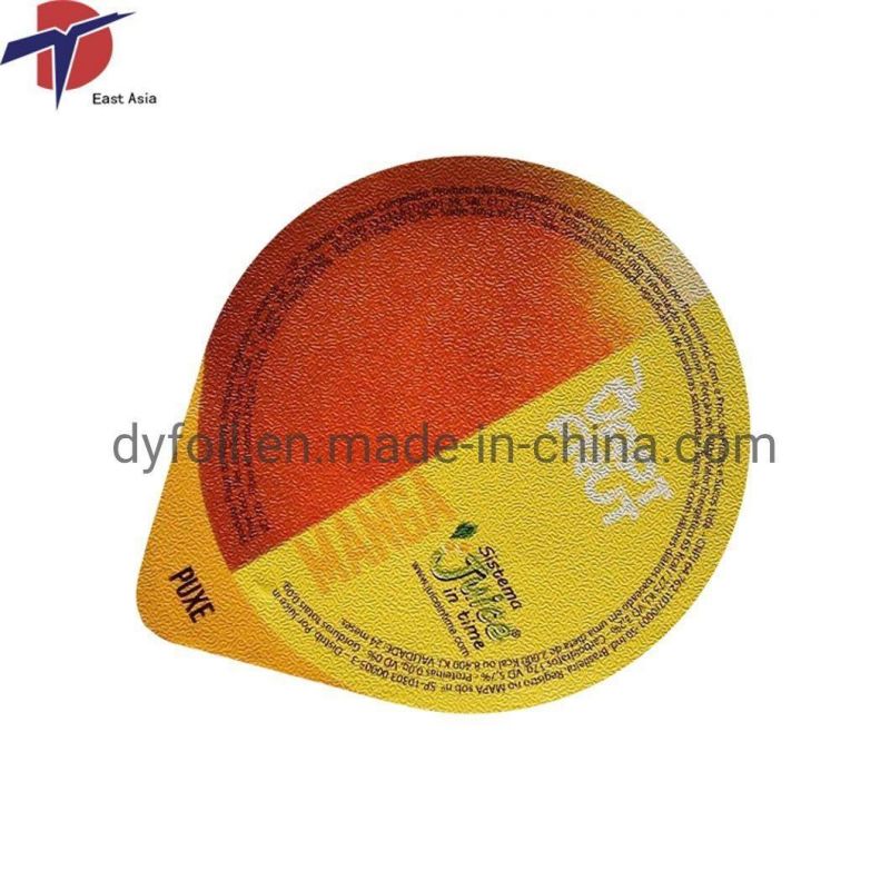 China Supply Easy Peel Laminated Aluminum Foil Lid
