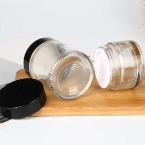 New Transparent 20g30g50g Scrub Cream Bottle Glass Face Cream Bottle Cosmetics Bottle Eye Cream Bottle Mask Bottle