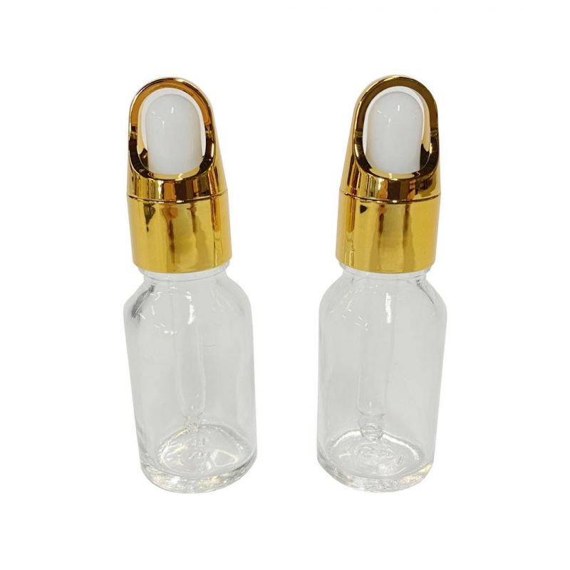 Glass Dropper Custom Flat Shoulder Essential 30ml Glass Bottle with Dropper