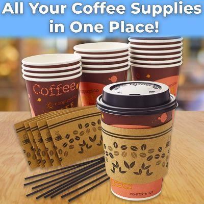 High Quality Disposable Take Away Coffee Paper Cup Packaging Cups