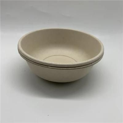 Disposable Compostable Natural Restaurant Bagasse Bowl