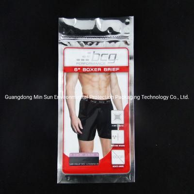 Export Laminated Aluminum Foil Plastic Packaging Bag for Clothes (ZB-006)