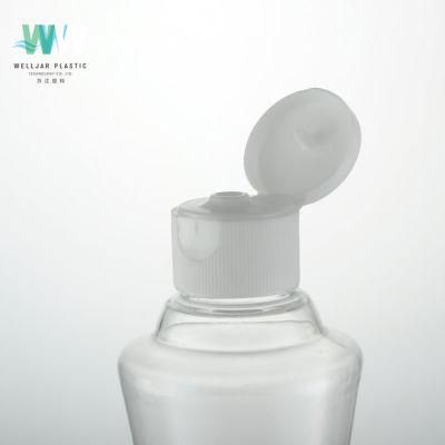 230ml Plastic Pet Slim Empty Bottle with Flip Cap