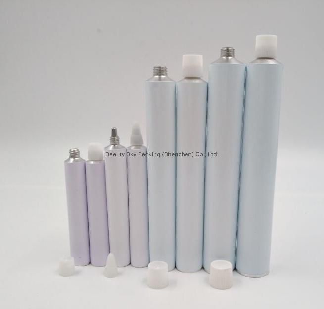 120ml Hair Salon Packaging Colour Cream Flexible Hair Dyes Aluminum Tubes