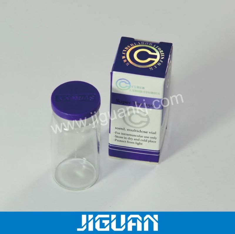 Free Design Silver or Holographic Hot Stamping Vial Packaging Box for Steroid