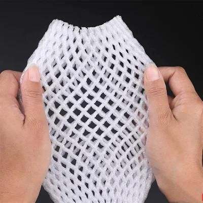 White EPE Sleeve Mesh Wrapping Foam Net for Fruit