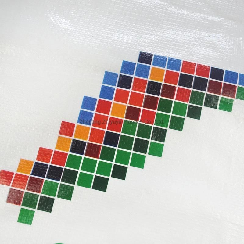 Dapoly Food-Grade Plastic Bags 50kg Agricultural 100% Virgin PP Woven Sugar Rice Packing Bags