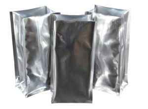 Sliver Plastic Flexible Flat Bottom Packaging Bag