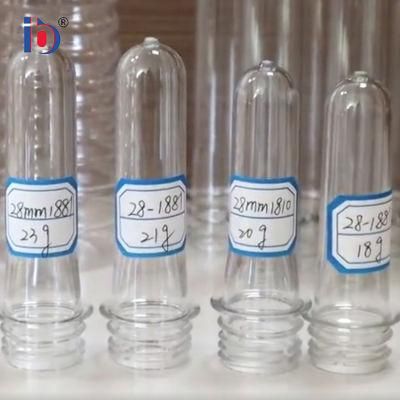 Wide Mouth Customized Color Mineral Water Bottle High-Quality Factory Price Clear Pet Preforms