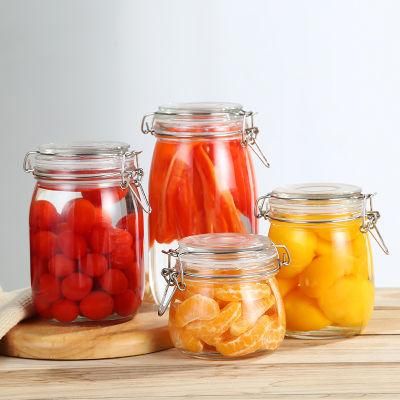 500ml Roud Shape Glass Jar Food Packaging Glass Jar