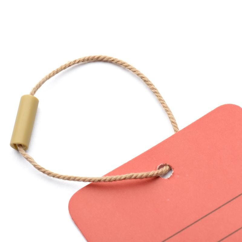 Wholesale Custom Clothing Hang Tag String Lock Seal Tag (YB035-2)
