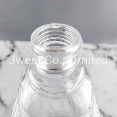 700ml Square Glass Tequila Bottle Clear Liquor Tequila Bottle