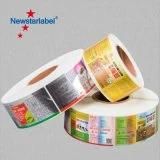 Adhesive Custom Clear Roll Label Sticker