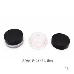 Wholesale Custom Mac Empty Compact Powder Case Matte Black