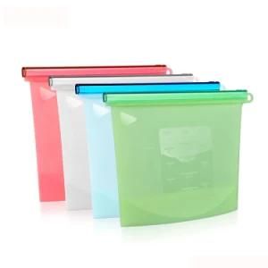 Multi-Standard Zipper Seal Food Grade Silicone Storage Bag