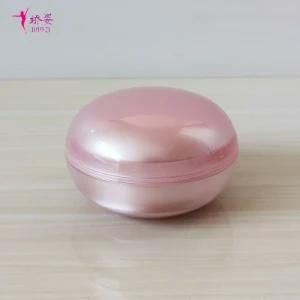 100g Oval Shape Spraying Acrylic Cream Jar for Skin Care Packing