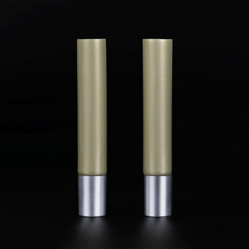 Wholesale Matte Black Plastics Custom Private Label Cosmetics Container Panstick Makeup Empty Foundation Stick Tube Packaging Round Tubes