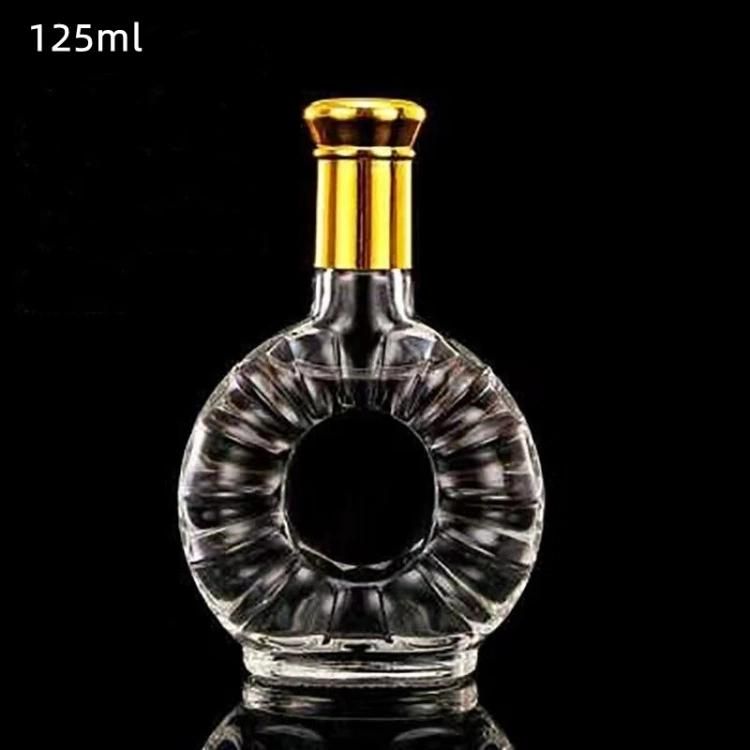 Wholesale 100ml Glass Liquor Bottle for Beverage with Screw Cap