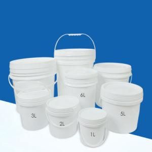 10L Factory Wholesale PP Material Plastic Bucket with Metal Handle Details
