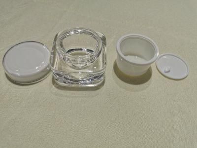 Cosmetis Jar Cream Jar Acrylic Jar Plastic Jars of Skin Square Jar