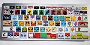 Sheet Adhesive Factory Custom Laptop Keyboard Sticker