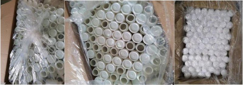 Empty Plastic Vc Effervescent Tablet Tube with Silica Gel Desiccant Cap