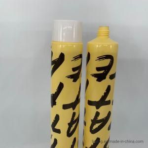 OEM Empty Packaging Tube Cosmetic Plastic PE Tube for 5 Colors-Yellow