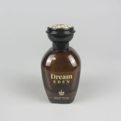 100ml Clear High Quality Perfume Spray Crimp Pump Glass Bottle