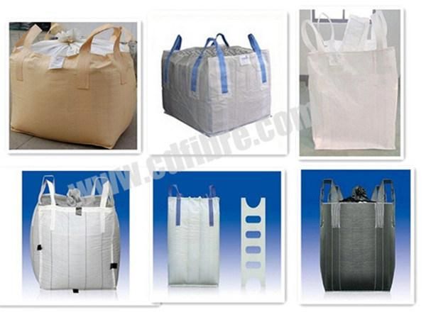 Belt with Lifting Loops FIBC Big Bag with Flat Bottom