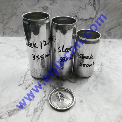 Sleek 355ml Aluminium Cans Beer Capacitor 12oz