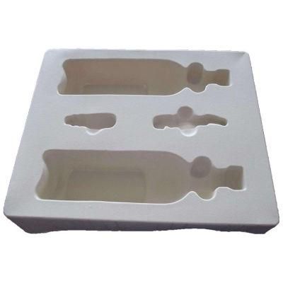 Custom Flocking Blister Plastic Tray for Red Wine Packaging