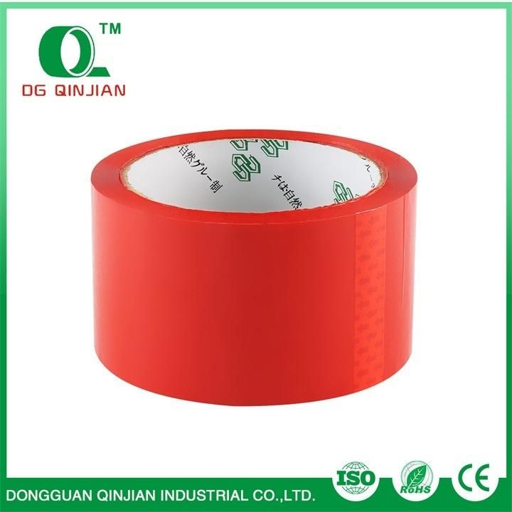 Waterproof Red Color BOPP Adhesive Tape for Packing