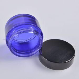 Cosmetic 5ml 15ml 30ml 50ml 100ml Clear Frosted Glass Jar with Plastic Lid for Body