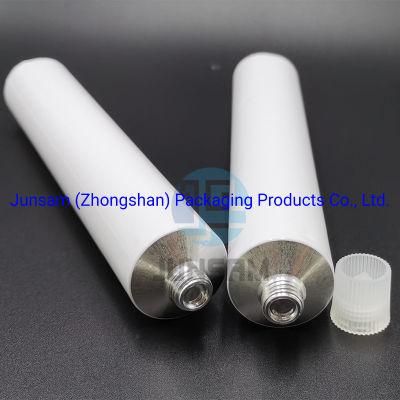 Aluminum Soft Flexible Metal Packaging Tube Plastic Onsert Phenolic Epoxy Coating Applied Container