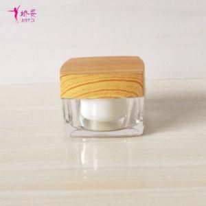 50g New Square Shape Acrylic Cream Jar for Skin Care Packaging