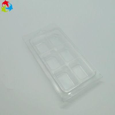 Hard Clear Wax Melts Packaging Clam Shell