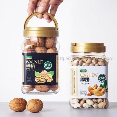 960ml Hot Sale Clear Large Empty Food Plastic Container Jar for Pistachios