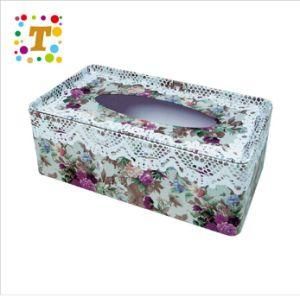 Retro Rectangular Tissue Box Exquisite Packaging Box Can Be Customized